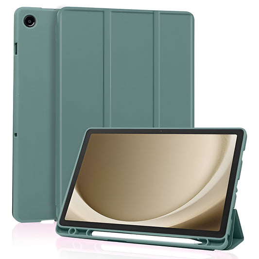 Housse pour Samsung Galaxy Tab A11+ / Tab A9+, Techsuit, Flex Trifold, Vert