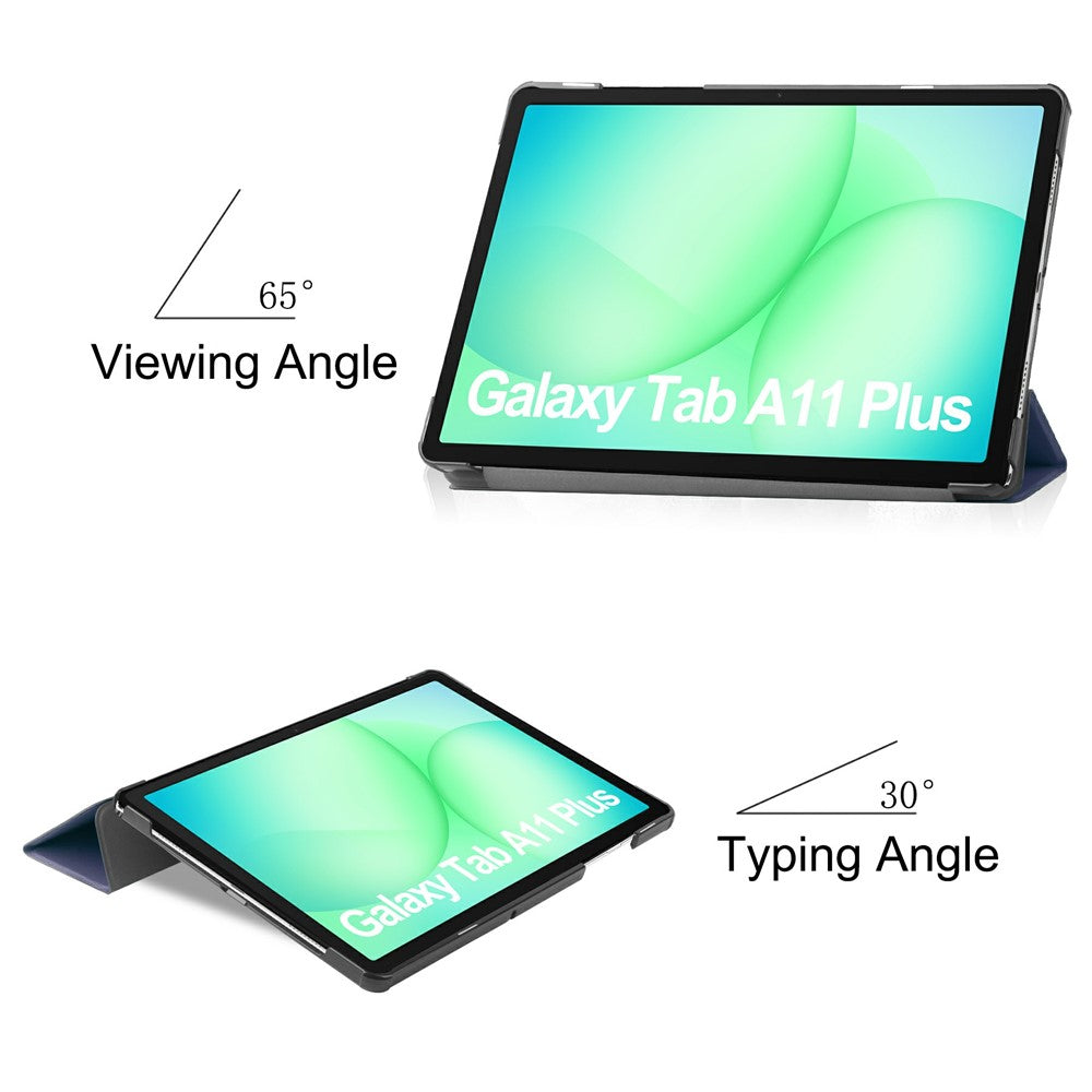 Étui pour Samsung Galaxy Tab A11+ / Tab A9+, Techsuit, FoldPro, Bleu
