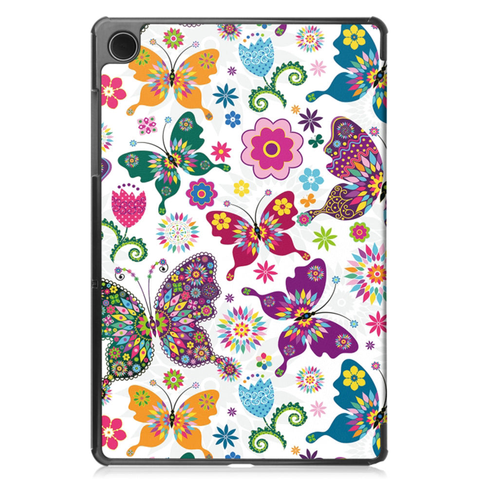 Coque pour Samsung Galaxy Tab A11+ / Tab A9+, Techsuit, FoldPro Butterfly, Multicolore
