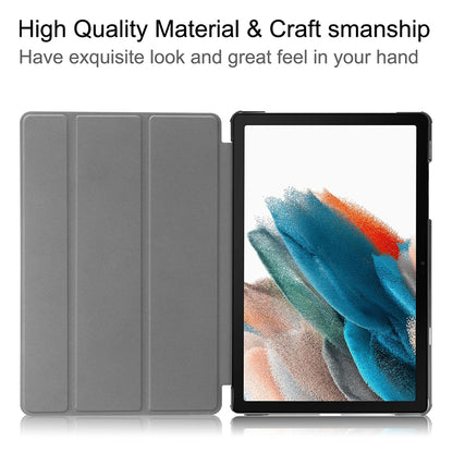 Coque pour Samsung Galaxy Tab A11+ / Tab A9+, Techsuit, FoldPro Butterfly, Multicolore