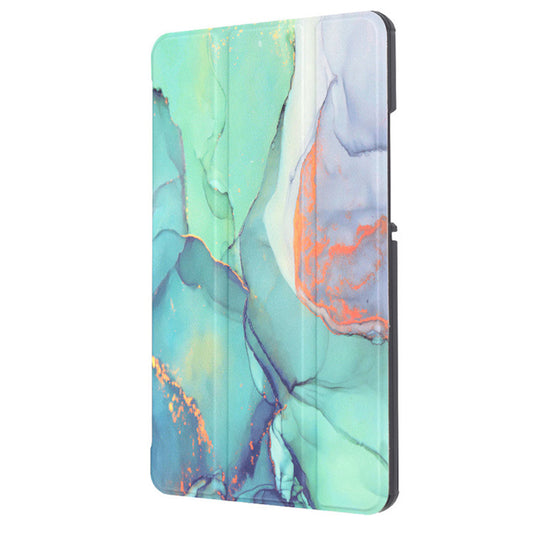 Coque pour Samsung Galaxy Tab A11+ / Tab A9+, Techsuit, FoldPro Green Time, Multicolore