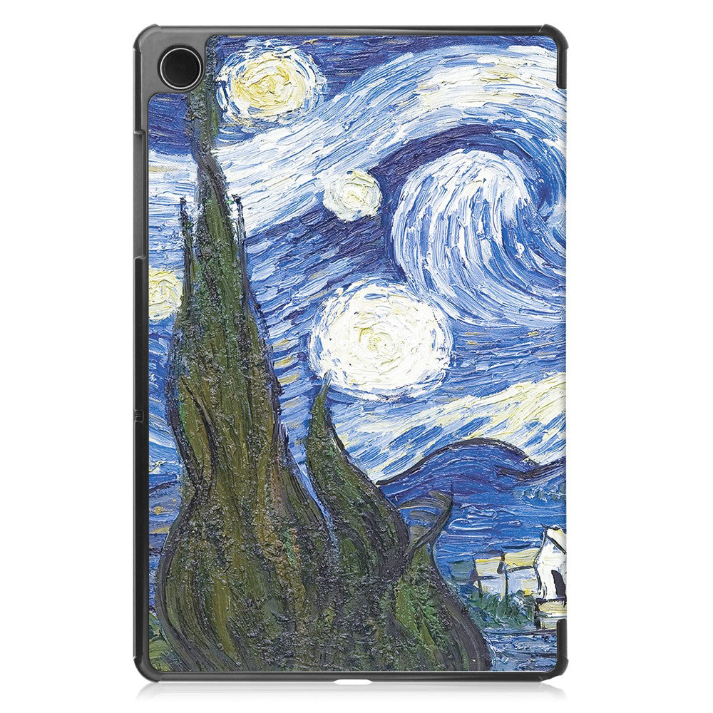 Coque pour Samsung Galaxy Tab A11+ / Tab A9+, Techsuit, FoldPro Starry Night, Multicolore
