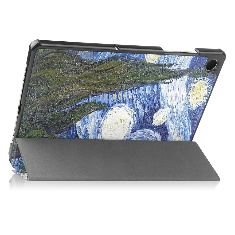 Coque pour Samsung Galaxy Tab A11+ / Tab A9+, Techsuit, FoldPro Starry Night, Multicolore