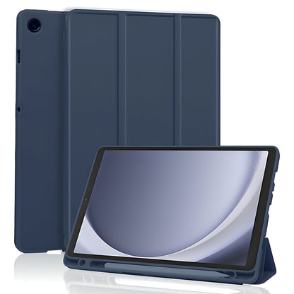 Étui pour Samsung Galaxy Tab A11 / Tab A9, Techsuit, Flex Trifold, Bleu