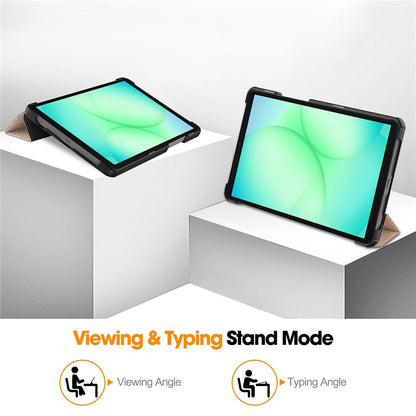 Hülle für Samsung Galaxy Tab A11 / Tab A9, Techsuit, FoldPro, Roségold