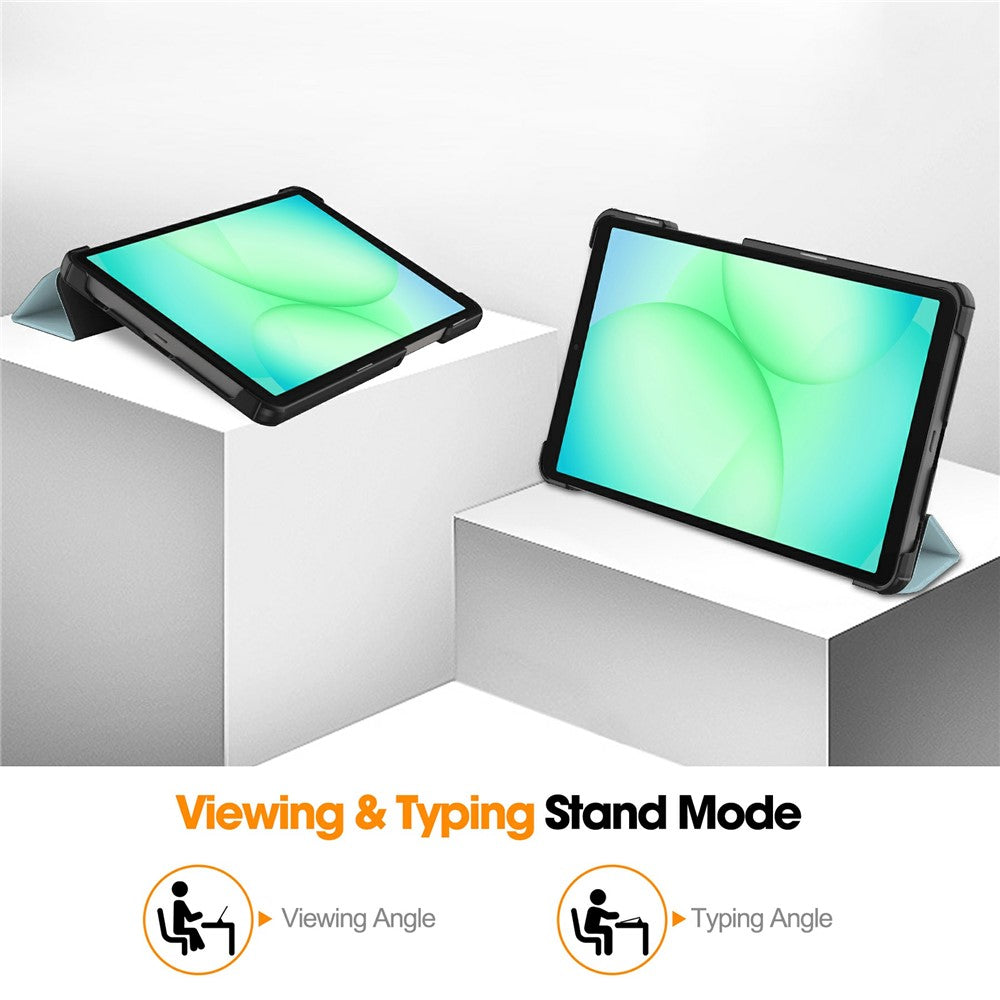 Hülle für Samsung Galaxy Tab A11 / Tab A9, Techsuit, FoldPro Unicorn Neues Modell, Mehrfarbig