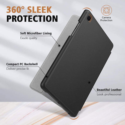 Housse pour Samsung Galaxy Tab A7 10.4 (2020) / Tab A7 10.4 (2022), Techsuit, FoldPro, Noire