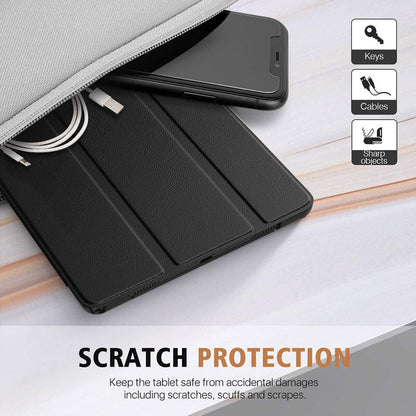Housse pour Samsung Galaxy Tab A7 Lite, Techsuit, FoldPro, Noire