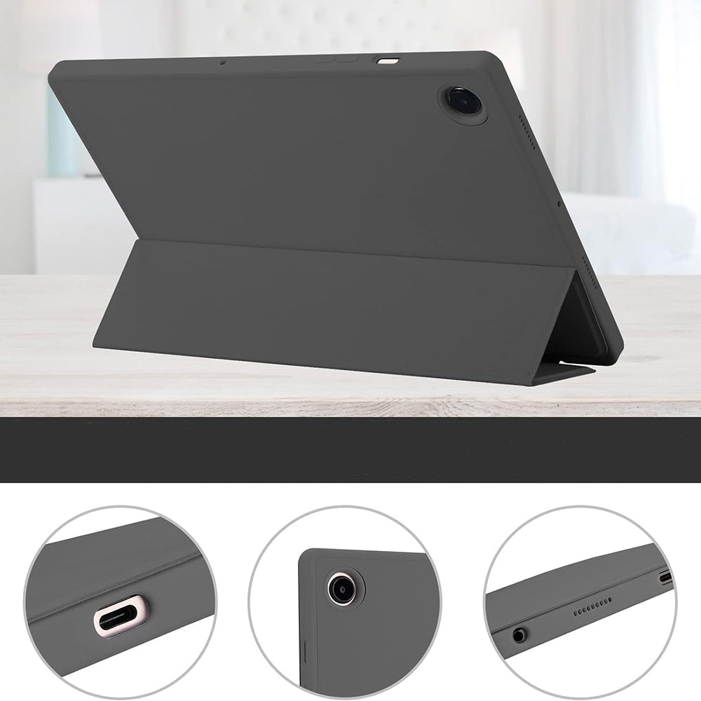 Hülle für Samsung Galaxy Tab A8 10.5 (2021), Techsuit, Flex Trifold, Blau