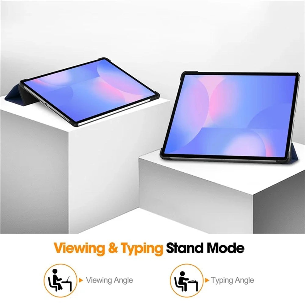 Hülle für Samsung Galaxy Tab S10 FE+, Techsuit, FoldPro, Blau