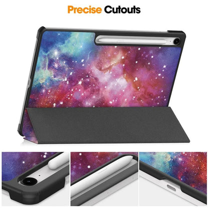 Hülle für Samsung Galaxy Tab S10 FE+, Techsuit, FoldPro Galaxy, Mehrfarbig