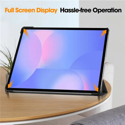 Hülle für Samsung Galaxy Tab S10 FE+, Techsuit, FoldPro Starry Night, Mehrfarbig