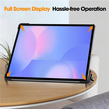 Hülle für Samsung Galaxy Tab S10 FE+, Techsuit, FoldPro Urban Vibe, Mehrfarbig