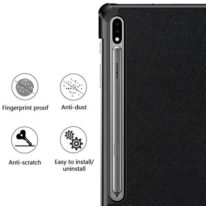 Coque pour Samsung Galaxy Tab S10 Ultra / Tab S9 Ultra / Tab S8 Ultra, Techsuit, FoldPro, Noire