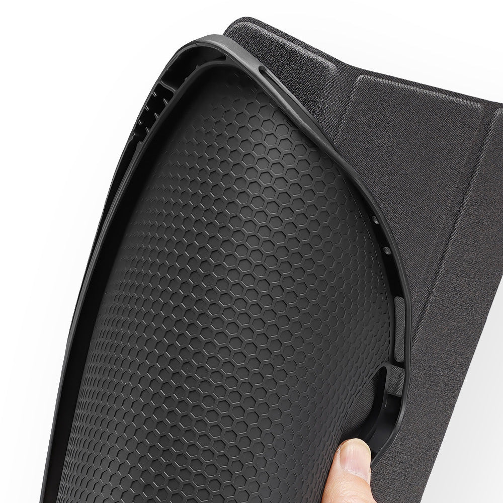 Hülle für Samsung Galaxy Tab S12 Plus, DUX DUCIS, Domo mit Stifthalter, Rosa