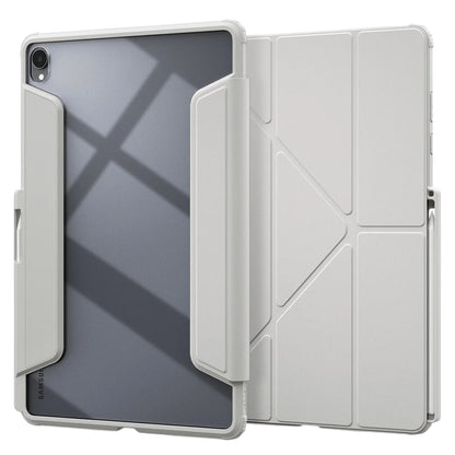 Coque pour Samsung Galaxy Tab S12 Plus, Spigen, Air Skin Pro, grise ACS11824