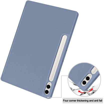 Housse pour Samsung Galaxy Tab S9 FE+, Techsuit, Flex Trifold, Violet