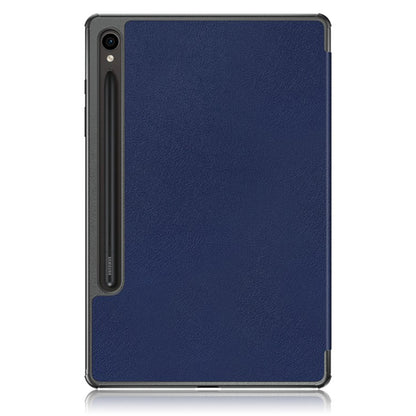 Coque pour Samsung Galaxy Tab S9 FE / Tab S9 / Tab S10 FE, Techsuit, FoldPro, Bleue