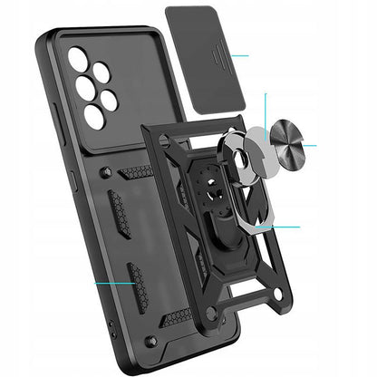 Case for Samsung Galaxy Xcover7 G556, Techsuit, CamShield, Black