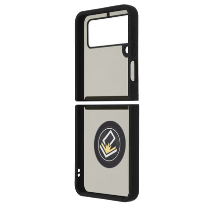 Coque pour Samsung Galaxy Z Flip3 5G F711, Techsuit, Glinth, Noire