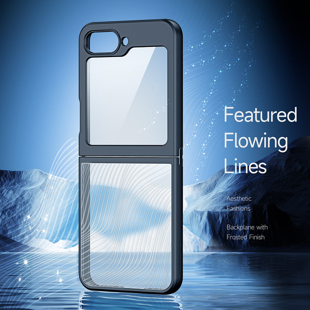 Coque pour Samsung Galaxy Z Flip6 F741, DUX DUCIS, Aimo, Noire