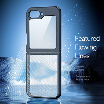 Coque pour Samsung Galaxy Z Flip6 F741, DUX DUCIS, Aimo, Noire