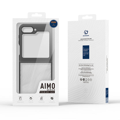 Coque pour Samsung Galaxy Z Flip6 F741, DUX DUCIS, Aimo, Noire