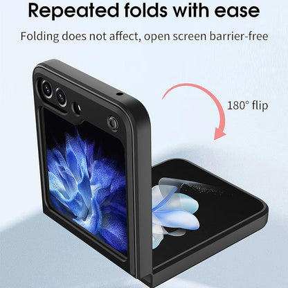 Coque pour Samsung Galaxy Z Flip7 FE F761 / Z Flip6 F741, Techsuit, CamGuard Pro, Noire
