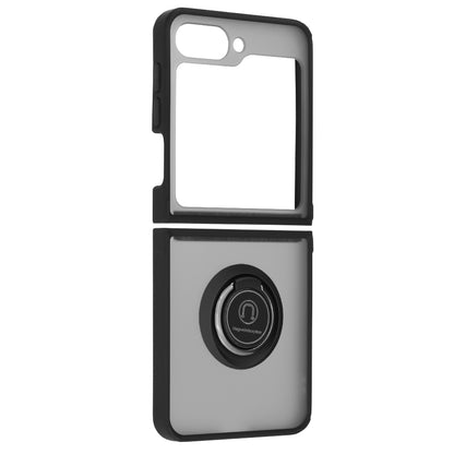 Hülle für Samsung Galaxy Z Flip7 FE F761 / Z Flip6 F741, Techsuit, Glinth, Schwarz