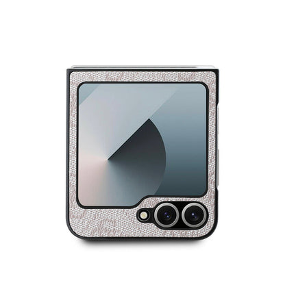 Hülle für Samsung Galaxy Z Flip7 FE F761 / Z Flip6 F741, Guess, 4G Metal Logo, Rosa