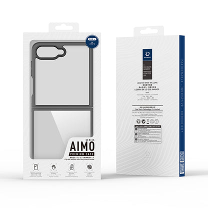 Coque pour Samsung Galaxy Z Flip8 F776, DUX DUCIS, Aimo, Noire