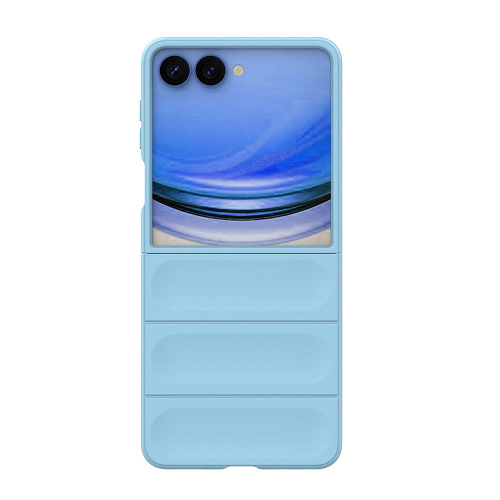 Coque pour Samsung Galaxy Z Flip8 F776, Techsuit, Magic Shield, Bleu