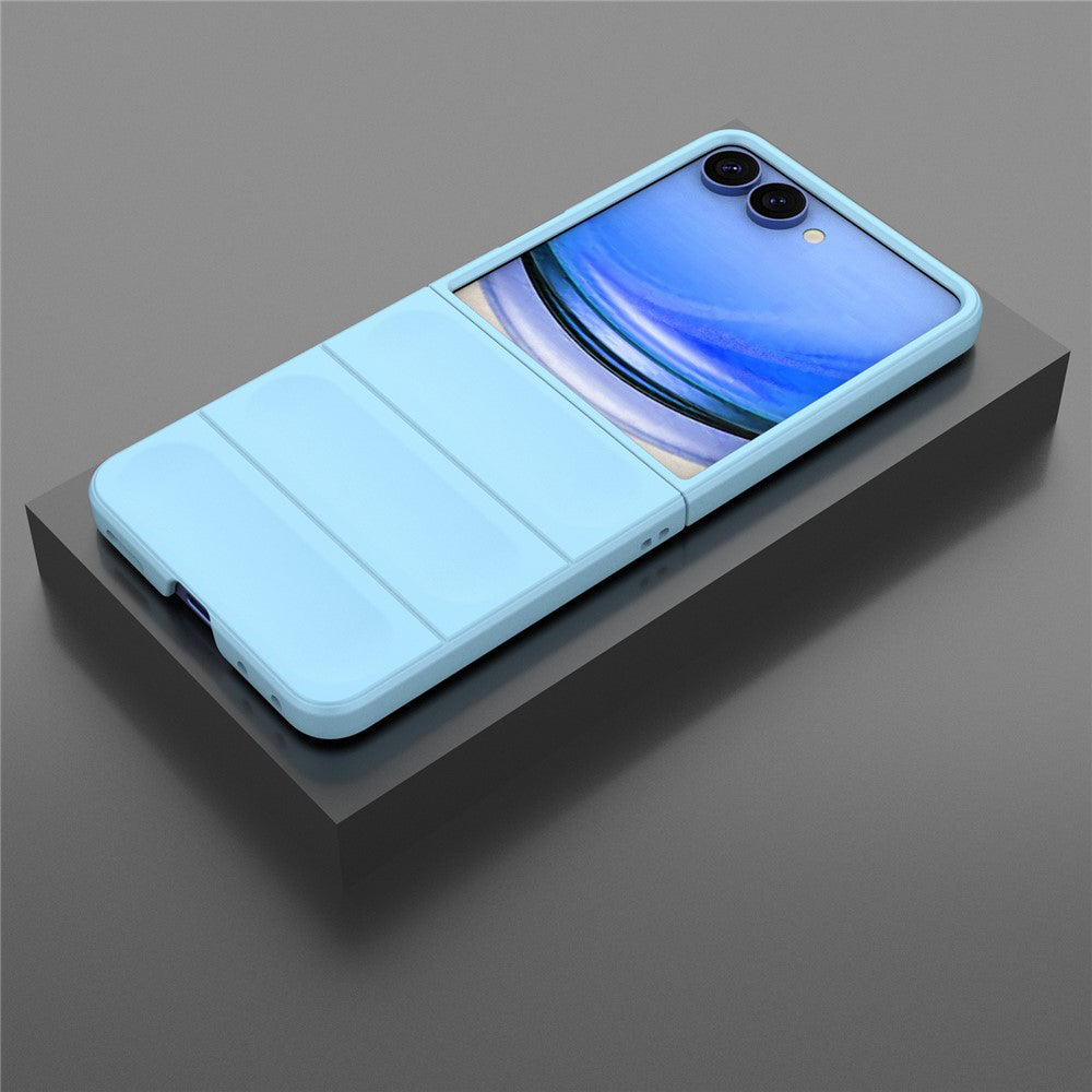 Coque pour Samsung Galaxy Z Flip8 F776, Techsuit, Magic Shield, Bleu