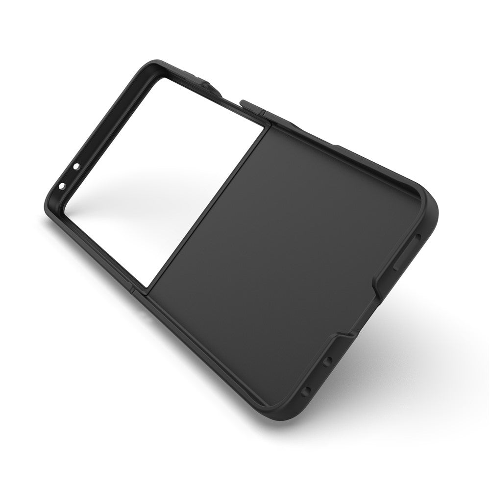 Coque pour Samsung Galaxy Z Flip8 F776, Techsuit, Magic Shield, Noire