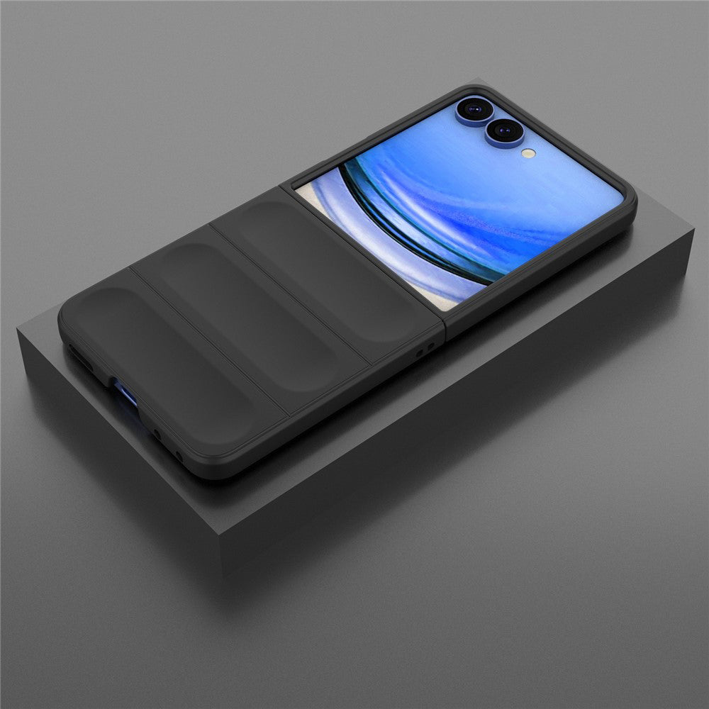 Coque pour Samsung Galaxy Z Flip8 F776, Techsuit, Magic Shield, Noire