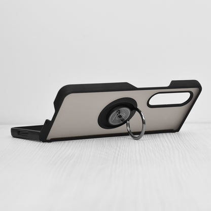 Hülle für Samsung Galaxy Z Fold3 5G F926, Techsuit, Glinth, Schwarz