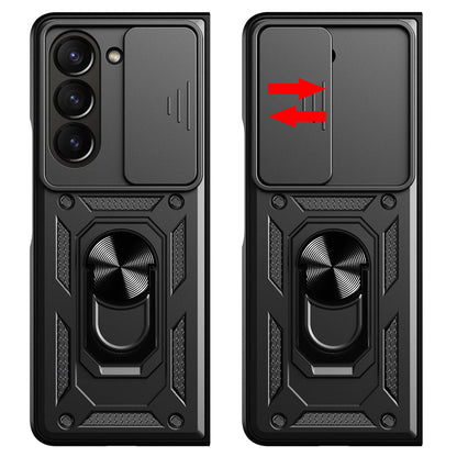 Hülle für Samsung Galaxy Z Fold5 F946, Techsuit, CamShield, Schwarz