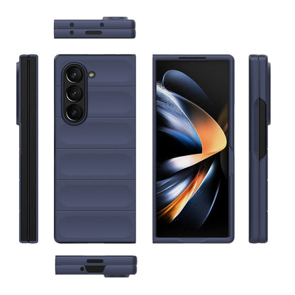 Coque pour Samsung Galaxy Z Fold6 F956, Techsuit, Magic Shield, Bleu