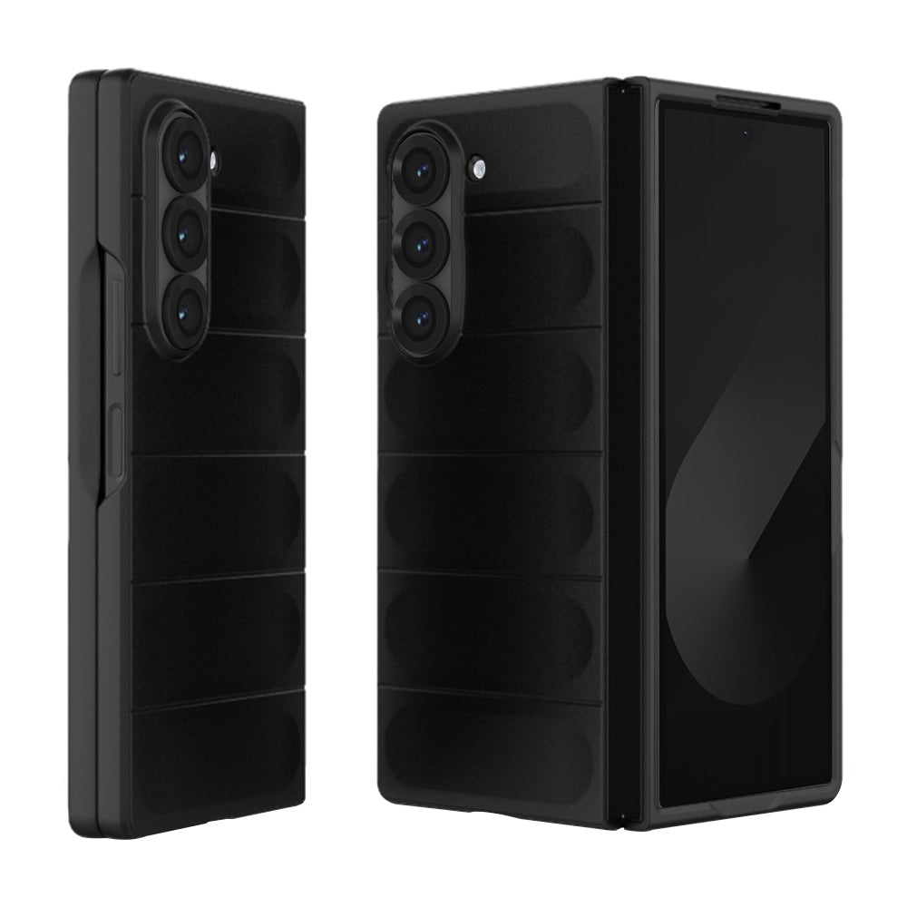 Hülle für Samsung Galaxy Z Fold6 F956, Techsuit, Magic Shield, Schwarz