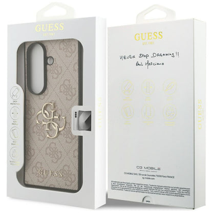 Étui pour Samsung Galaxy Z Fold7 F966, Guess, 4G Big Logo, Rose