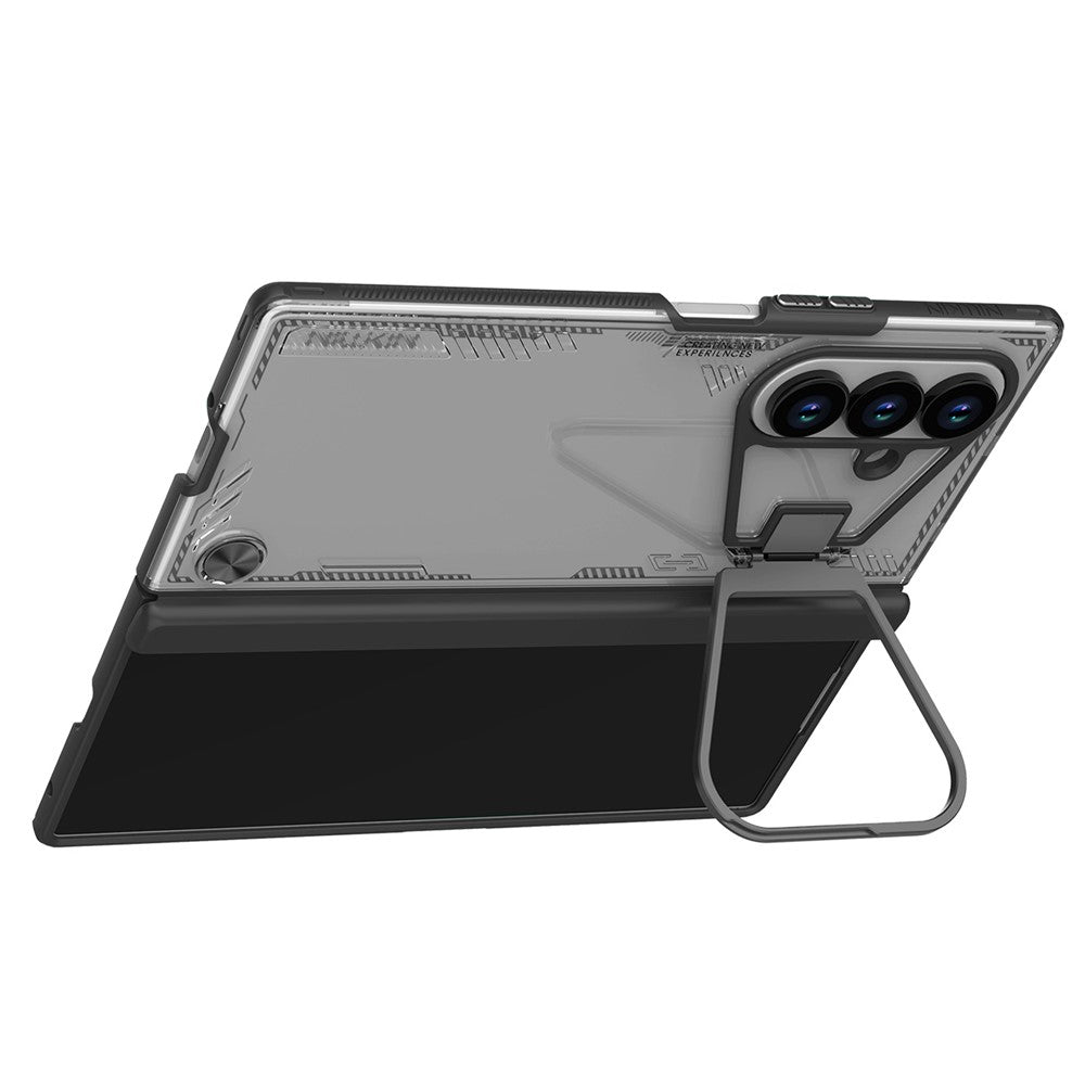 Hülle für Samsung Galaxy Z Fold7 F966, Nillkin, Iceblade Prop mit Kameraausschnitt, Schwarz