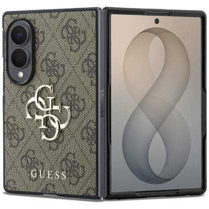 Coque pour Samsung Galaxy Z Fold8 F971, Guess, 4G Big Logo, Marron