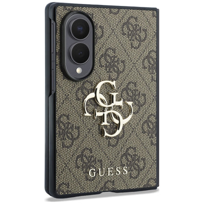 Coque pour Samsung Galaxy Z Fold8 F971, Guess, 4G Big Logo, Marron