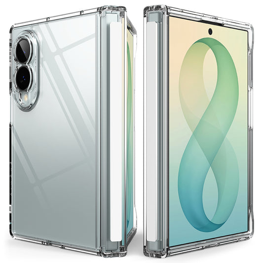 Hülle für Samsung Galaxy Z Fold8 F971, Ringke, Fusion Flap, Transparent