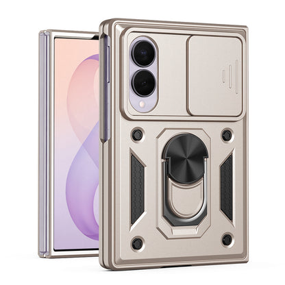 Coque pour Samsung Galaxy Z Fold8 F971, Techsuit, CamShield, Dorée