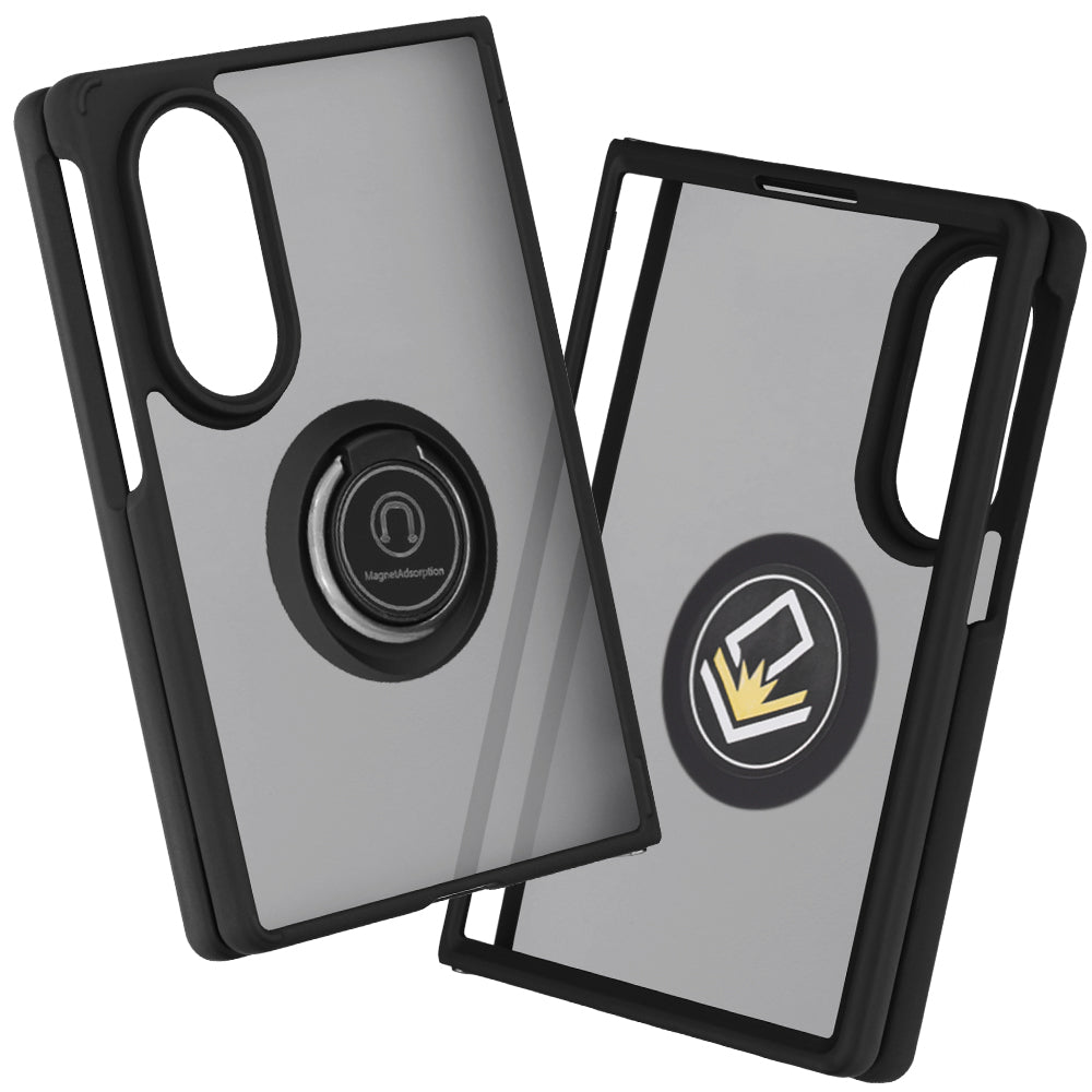 Coque pour Samsung Galaxy Z Fold8 F971, Techsuit, Glinth, Noire