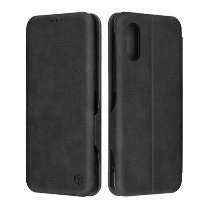 Coque pour Sony Xperia 5 VI, Techsuit, Safe Wallet Plus, Noire