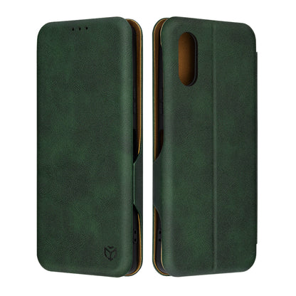 Coque pour Sony Xperia 5 VI, Techsuit, Safe Wallet Plus, Vert