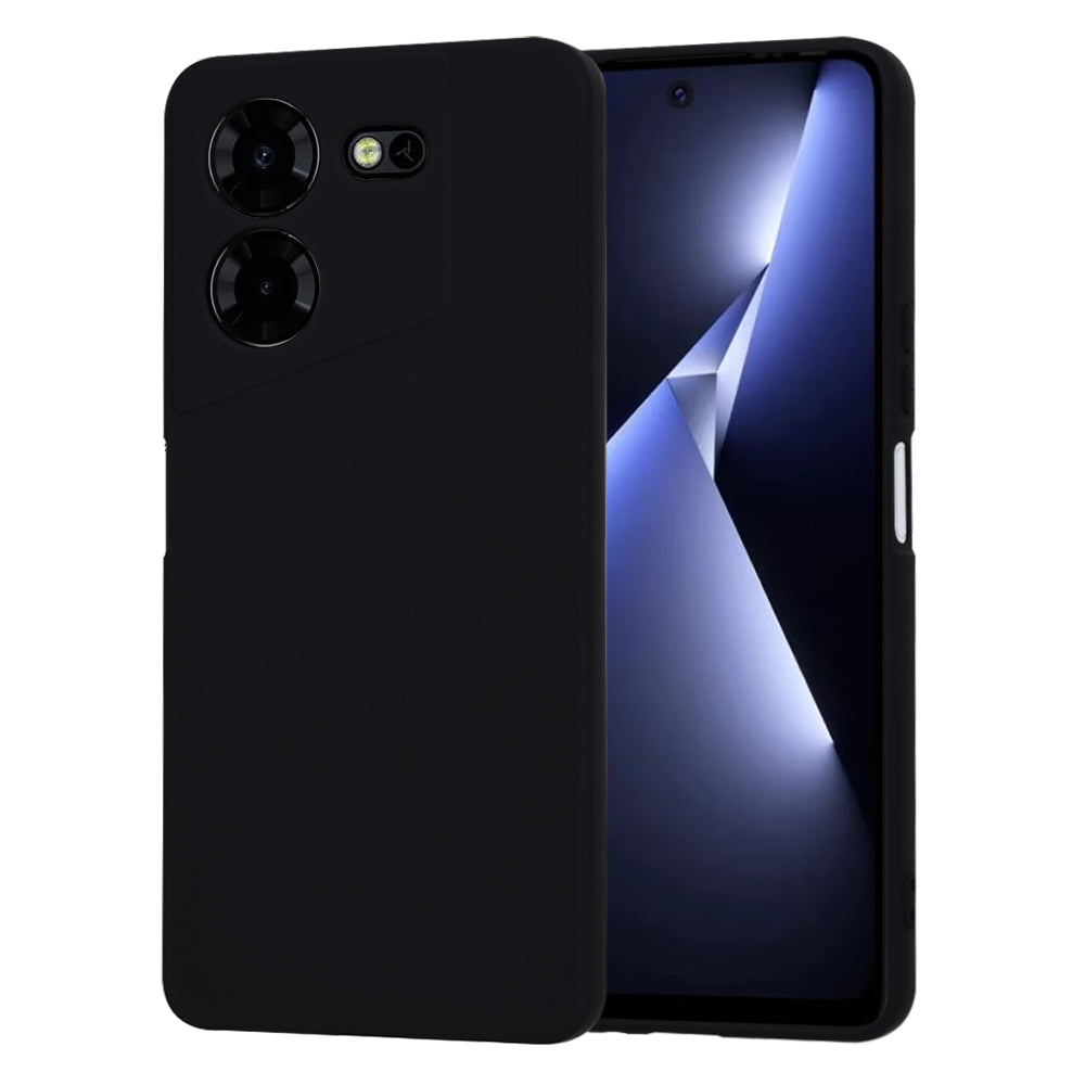 Hülle für Tecno Pova 5 Pro, Techsuit, SoftFlex, Schwarz