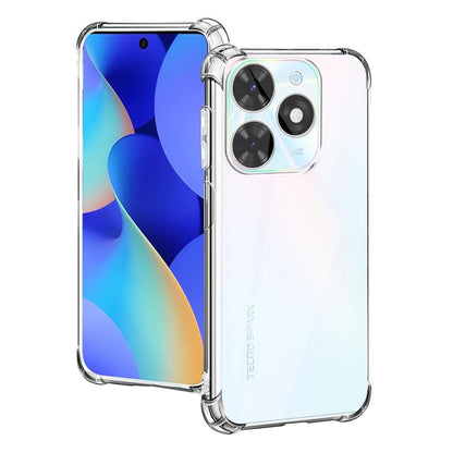 Hülle für Tecno Spark Go 2024 / Spark 20C, Techsuit, stoßfest klar, transparent